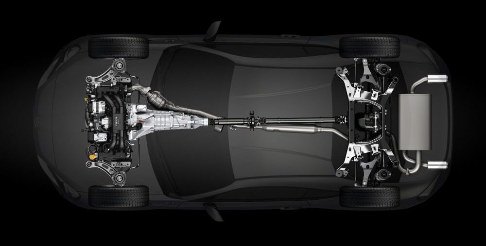 GT86 cutaway top view Toyota official