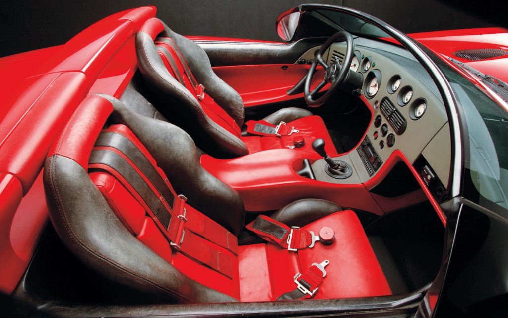 Dodge Viper RT_10 Concept Detroit 1989_Interior_1