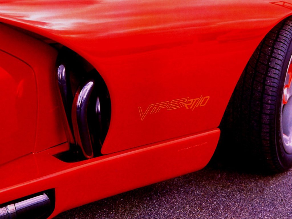 Dodge Viper RT_10 Concept Detroit 1989_Side