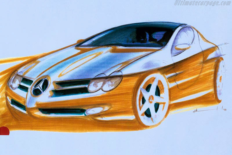 Mercedes-Benz-Vision-SLR- Sketch