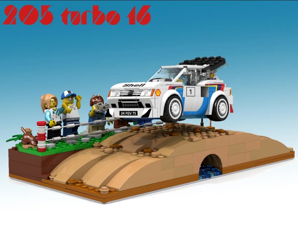 Peugeot 205 T16 LEGO_1